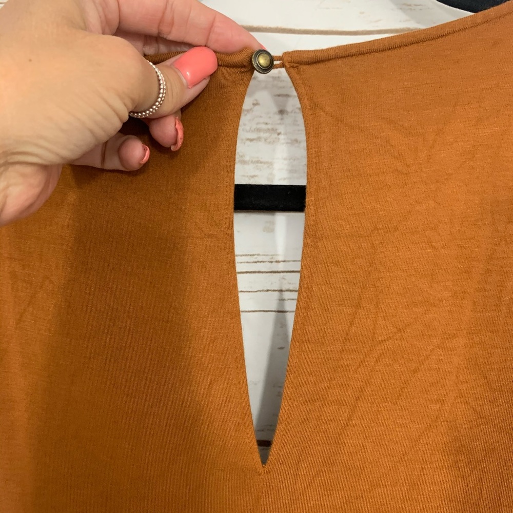 Moulinette Soeurs Anthro Alisande Rust Jumpsuit - Picture 5 of 7